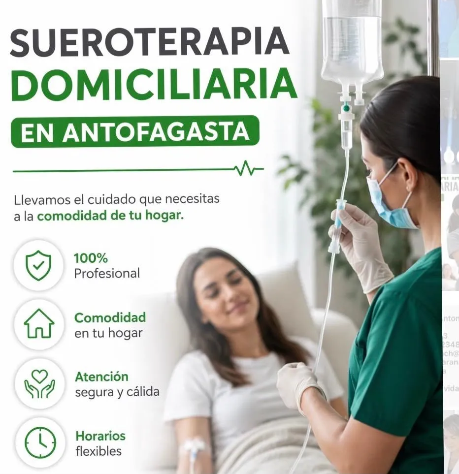 Sueroterapia Domiciliaria Comuna Antofagasta